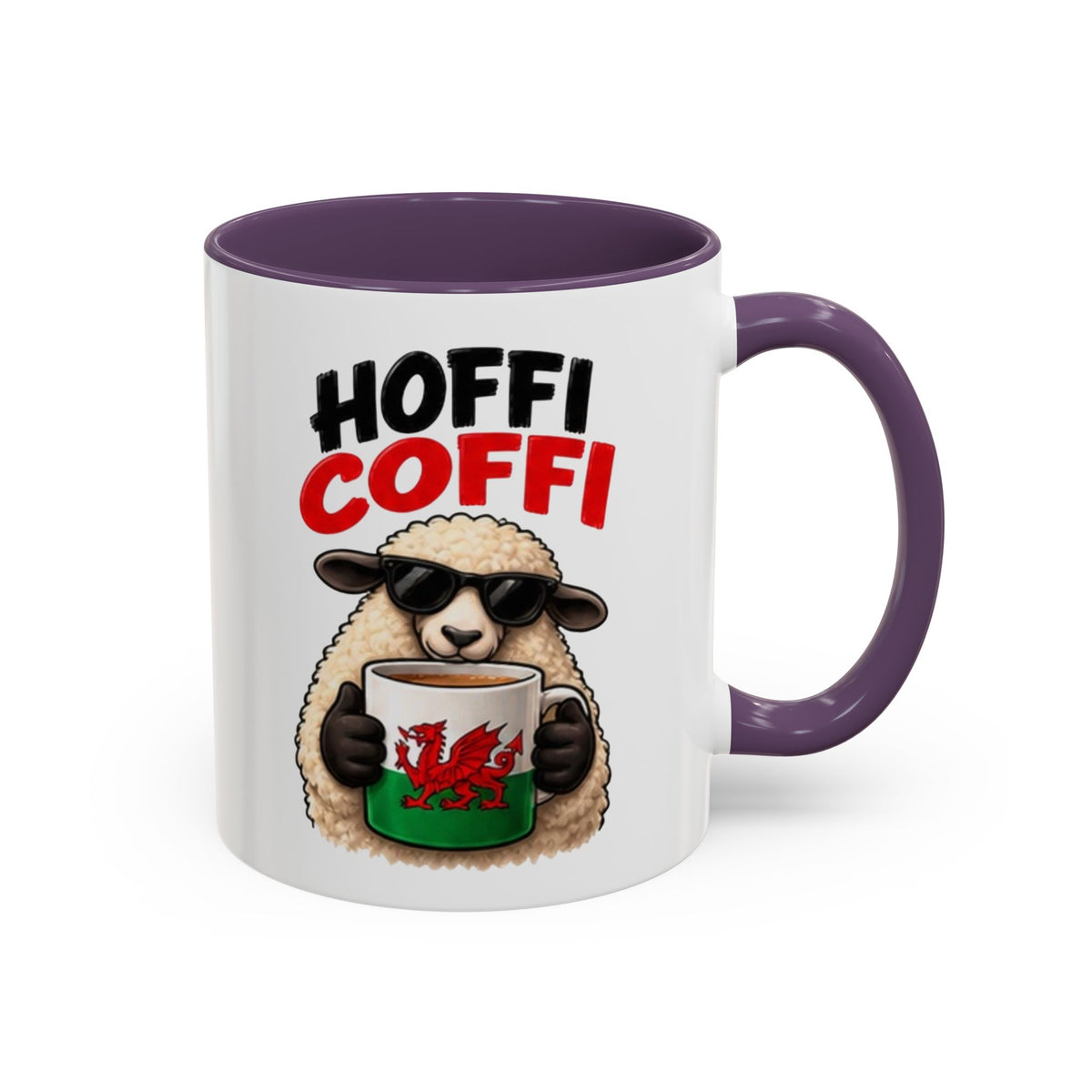 Hoffi Coffi Welsh Sheep Coffee Mug