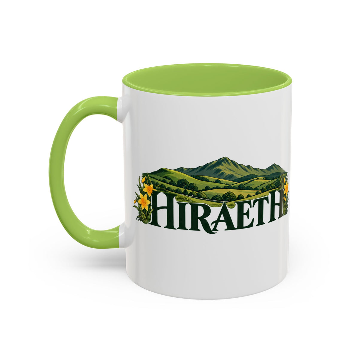 Hiraeth Welsh Mountains Accent Coffee Mug