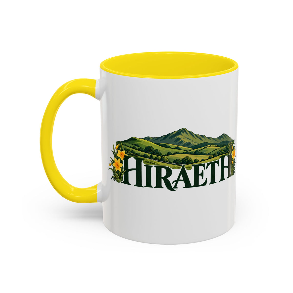 Hiraeth Welsh Mountains Accent Coffee Mug