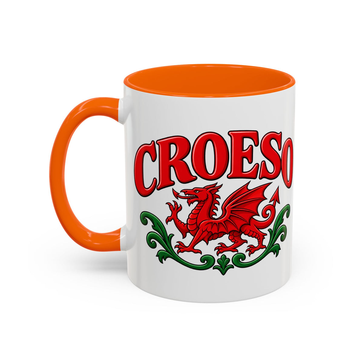 Croeso Welsh Dragon Coffee Mug