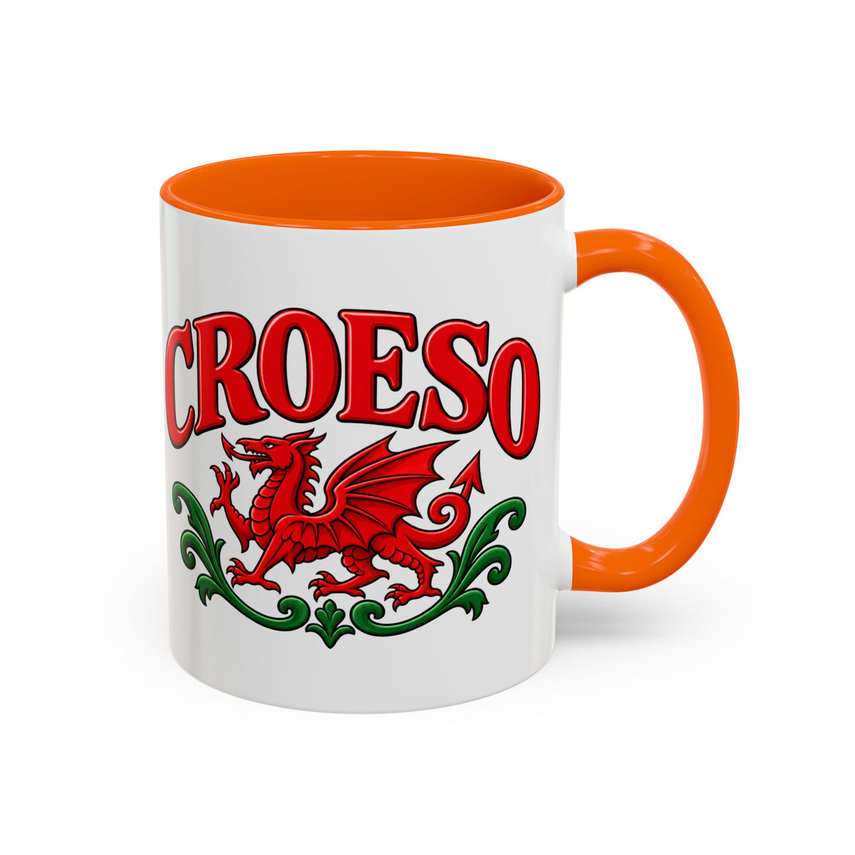Croeso Welsh Dragon Coffee Mug